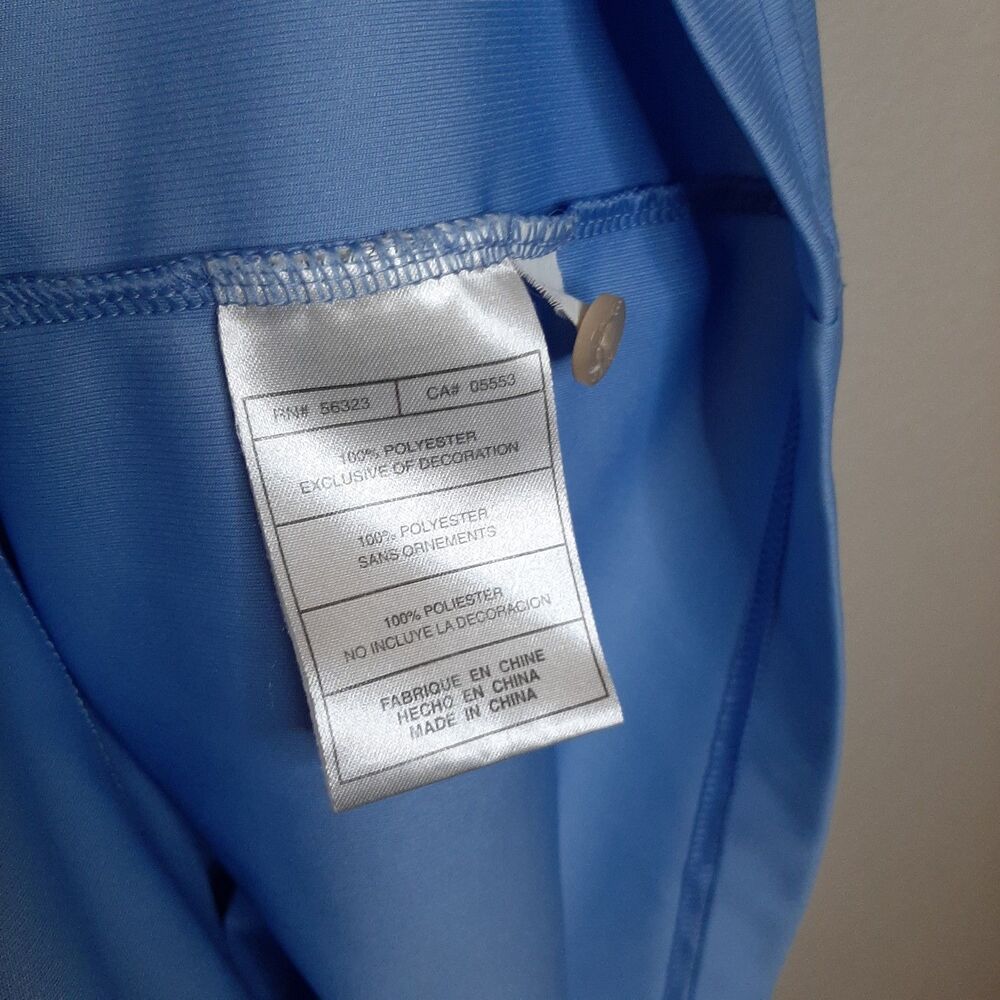 Nike Sportswear Polo Shirt Light Blue Men Size XL Short Sleeve Collared - Picture 8 of 11